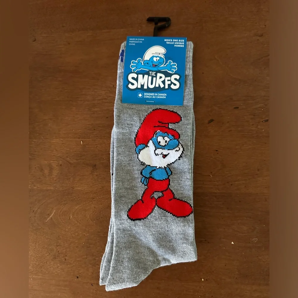 ☀️3/$10 The Smurfs socks ( see description)